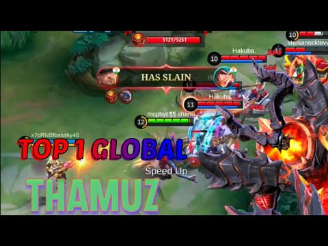 Top 1 global thamuz #short #mlbb #thamuz (March13,2023)