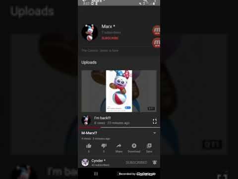 Why is Cynder scared of Marx?