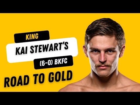 BKFC Featherweight Champion "King" Kai Stewart's Road to Gold.