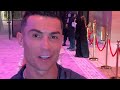 Cristiano Ronaldo ARRIVES at Fury vs. Ngannou fight in Saudi Arabia