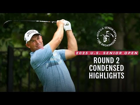 2025 U.S. Senior Open Highlights: Round 2, Condensed