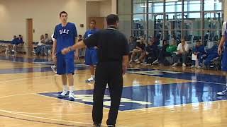 5-on-5 Practice Scrimmage Featuring Coach K and Duke Basketball!