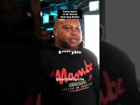 DANNY MYERS POPS the CAN on MR BISCUIT