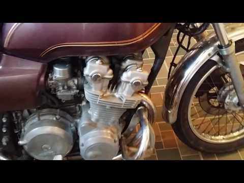 CB750 BARN FIND RUNNING NOW!