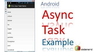 184 Android AsyncTask Example |