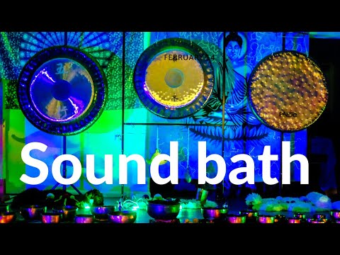 Relaxing Gong Sound Bath Meditation - Deep Space 2