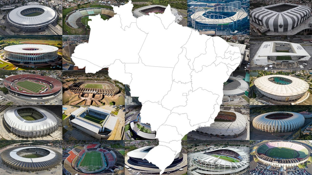 100 Maiores Estádios do Brasil