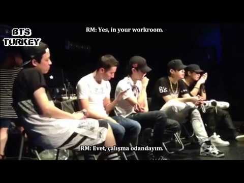 [11.08.2013] Supreme Boi & Rap Monster Phone Call (Eng/Tr Sub)
