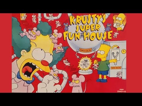 LIVE de Super Puzzle! Conversar e jogar Krusty's Super Fun House!