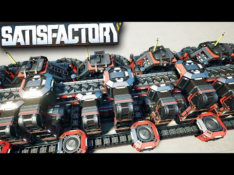 This is the Most HYPER Compact Factory I've Ever Built in Satisfactory!