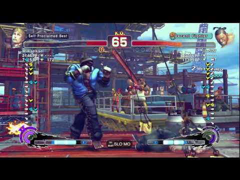 SSF4 AE: Miikaelkael (Cody) vs jilla527 (Dee Jay)