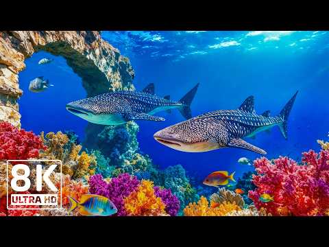 Underwater Wonders 8K VIDEO – Explore Amazing Sea Animals in a Beautiful Aquarium World