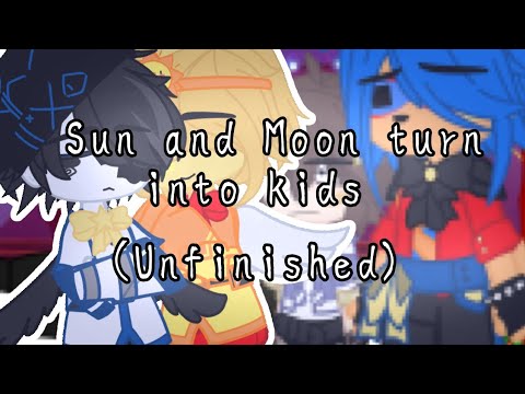 Sun and Moon turn into kids (Unfinished)[] FNAF Security Breach[] Xcellim ¬ Uta