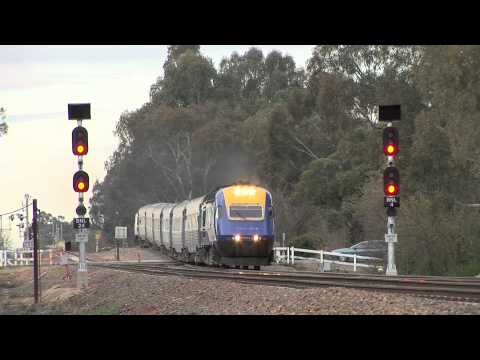XPT bouncing over mud holes.  Sat 30/07/11