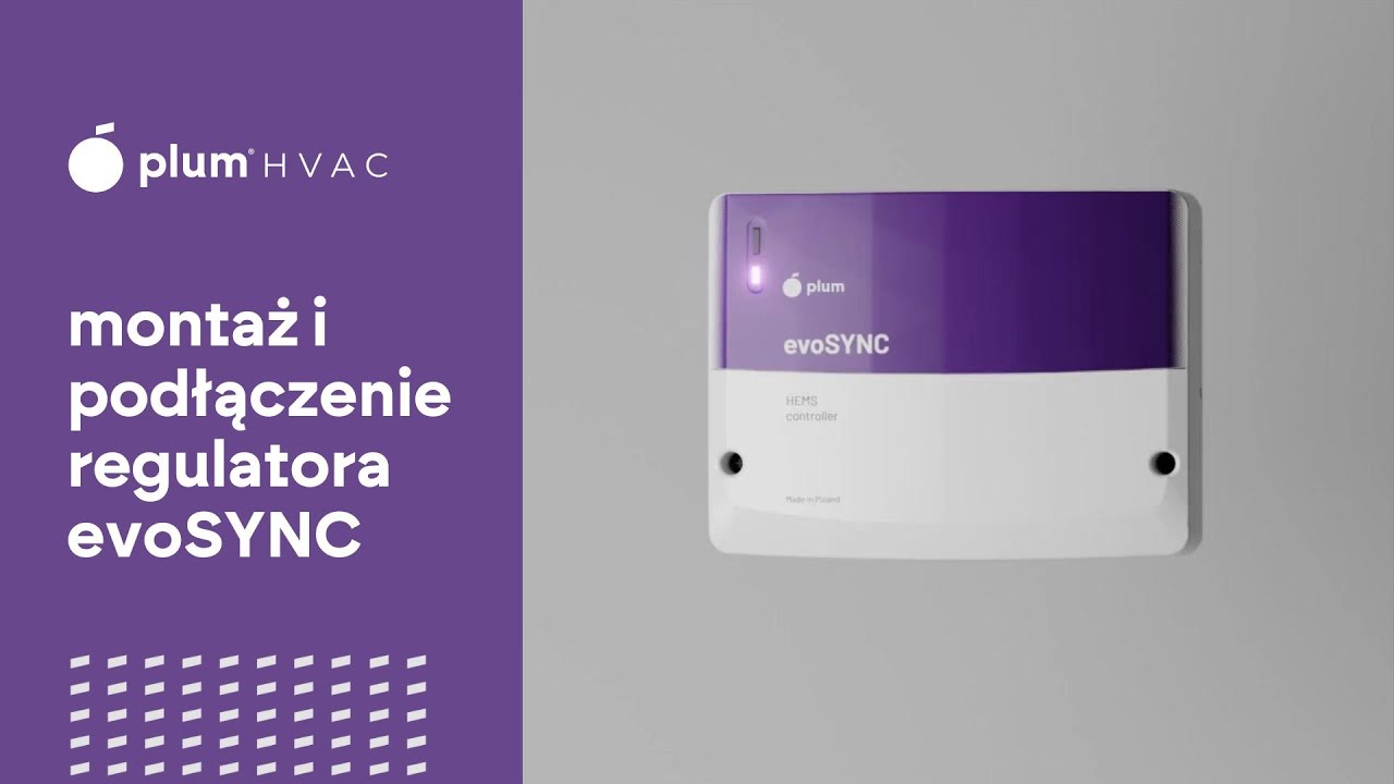 instalacja i konfiguracja sterownika evoSYNC