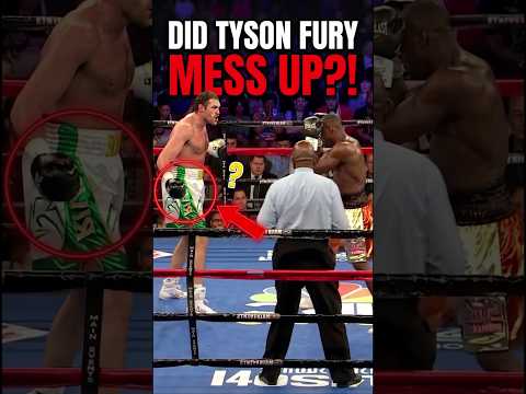 Did Tyson Fury Completely Mess Up in This Moment?! 😱🥊