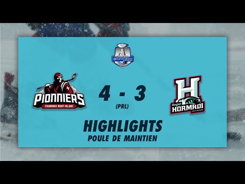 Pionniers de Chamonix 4-3 (prl) Anglet Hormadi - Highlights - SLM Poule de Maintien 2022/23