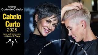 Corte de Cabelo Curto Feminino: Estilo e Confiança para Mulheres com 40+