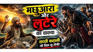 Download lagu 🎣 एक गरीब मछुआरा और निर्दयी डाकू | अंत देखकर रो पड़ेंगे 😨 Ajmal Raza Qadri Ka Completed Bayan #art  mp3