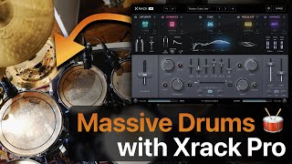 Video thumbnail for How to get MASSIVE 🥁 Drums with Xrack Pro by Nuro Audio