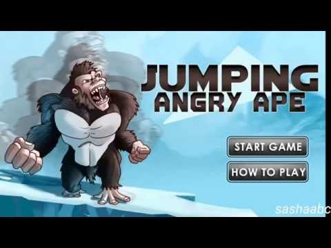 jumping angry ape обзор игры андроид game rewiew android.