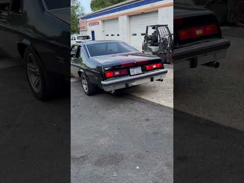 350 SBC w/ 3” Magnaflow Performance Mufflers on a 1977 Chevy Nova