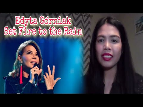 Edyta Górniak - Set Fire to the Rain | REACTION