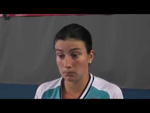 EMPIRE Womens Indoor 2015: Interviews, Anastasija Sevastova - Reka-Luca Jani 6-1, 7-6(3)