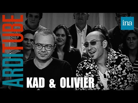 Kad and Olivier: Thierry Ardisson's "No Interest" Interview | INA Arditube