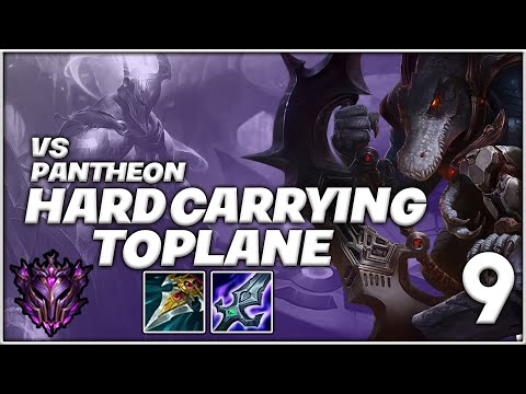 HARD CARRYING TOPLANE - Renekton vs Pantheon 14/2/7 - [Patch 13.3]