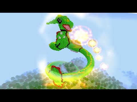 MINECRAFT vs POKEMON GO : RAYQUAZA  VS REZENDE !!!