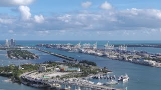 🔴 LIVE: Icon of the Seas & MSC World America Departure! 🚢 PortMiami Ship Spotting