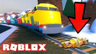 Arresting People On Train Tracks Prank Roblox Jailbreak - 11 20 tied to the train tracks in jailbreak
