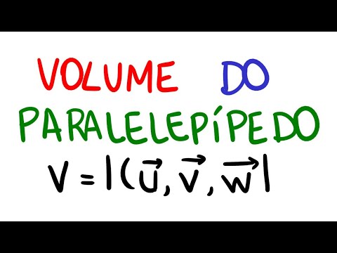 Sabe Calcular o Volume do Paralelepípedo Através de Vetores?