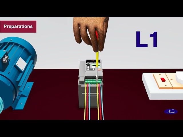 Perform speed control and reversing the direction of rotation of AC motor