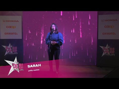 Sarah - Swiss Voice Tour 2022, Prilly Centre