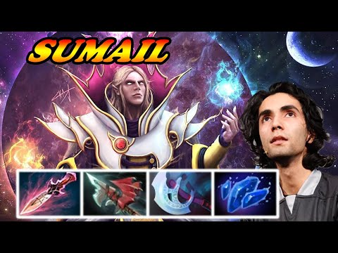 Sumail Invoker mid intense comeback | SUMAIL Dota 2
