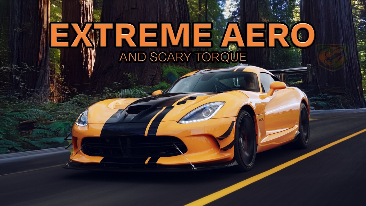 SCARY Torque! 2016 Dodge Viper ACR