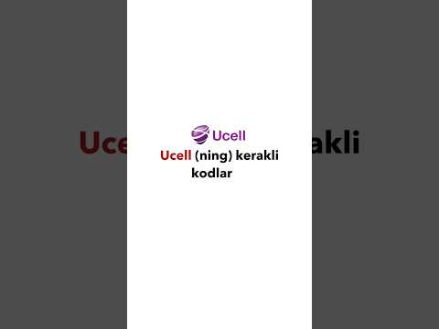 Ucell(ning) kerakli kodlari ✅ #ucell #1ksoon #telephone #simcard #simkarta #fishka #trick #top #rek