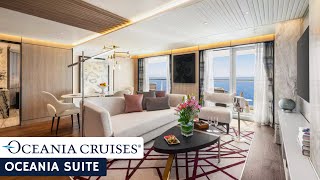 Oceania Allura | Aft Oceania Suite Full Walkthrough Tour & Review | 4K