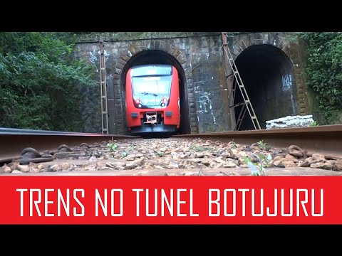 CPTM - Super Especial em vários ângulos no Túnel Botujuru com Trens da Serie 9500.