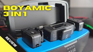 Review Completa de los Micrófonos BOYA BOYAMIC 3 IN 1: ¿Valen la pena? Probamos su distancia