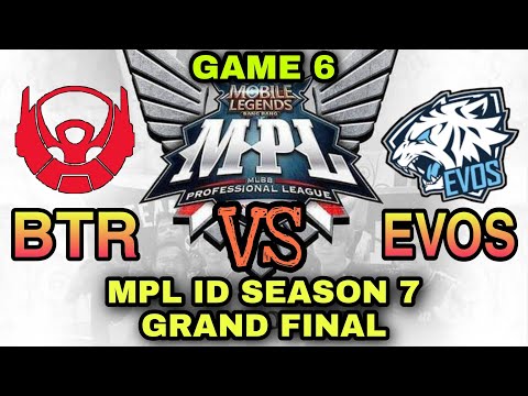 Bigetron Alpha vs Evos Legends | GAME 6 | - MPL-ID Season 7 Grand Finals Day 3 - MLBB