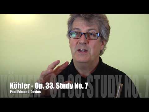 Köhler: Flute Study No. 7 op.33  - Paul Edmund-Davies