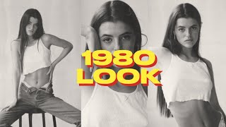Create a 1980s PHOTO LOOK 🎞+ Lightroom Mobile Preset and Overlay