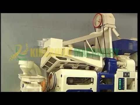 Fast working rice mill machine