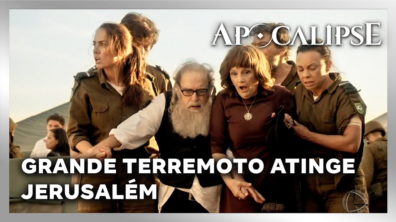 NOVELA APOCALIPSE: Um grande terremoto atinge Jerusalém