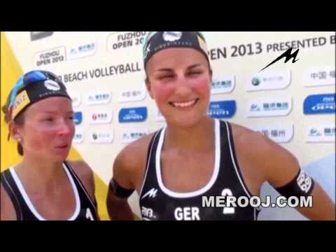 MEROOJ-Fuzhou Open - Women - Katrin Holtwick and Ilka Semmler GER) - Bronze Medal Match