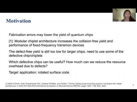 ASPLOS'24 - Lightning Talks - Session 5D - Codesign of quantum error correcting codes and modular ch