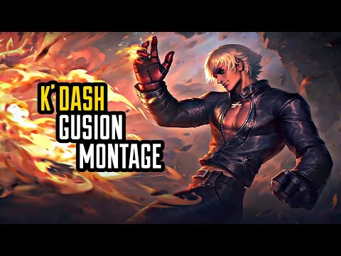 KING OF BURSTING DAMAGE 🔥 | BEST GUSION MONTAGE 2023 - MLBB